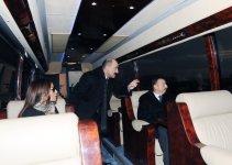 Azərbaycan Prezidenti və xanımı Qobustan muzeyinin açılışında iştirak ediblər (FOTO)