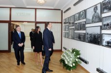 Azərbaycan Prezidenti və xanımı Azərbaycan Dövlət Həkimləri Təkmilləşdirmə İnstitutunun əsaslı təmirdən sonrakı vəziyyəti ilə tanış olublar (FOTO)