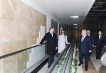 Azərbaycan Prezidenti və xanımı yeni piyada keçidlərinin açılışlarında iştirak ediblər (FOTO)