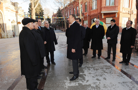 Prezident İlham Əliyev: Gəncə dünya səviyyəli şəhərə çevrilir (ƏLAVƏ OLUNUB)(FOTO)