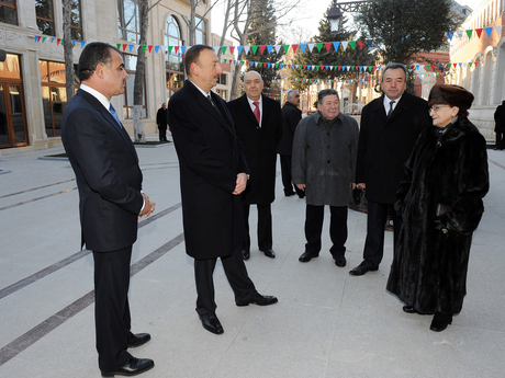 Prezident İlham Əliyev: Gəncə dünya səviyyəli şəhərə çevrilir (ƏLAVƏ OLUNUB)(FOTO)