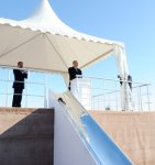 Gəncədə Heydər Əliyev Mərkəzinin təməlqoyma mərasimi olub (FOTO)