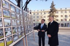 İlham Əliyev Gəncədə Nəriman Nərimanov parkının açılışında iştirak edib (FOTO)