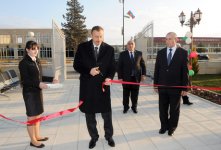 İlham Əliyev Goranboyda şahmat məktəbinin açılışında iştirak edib (FOTO)