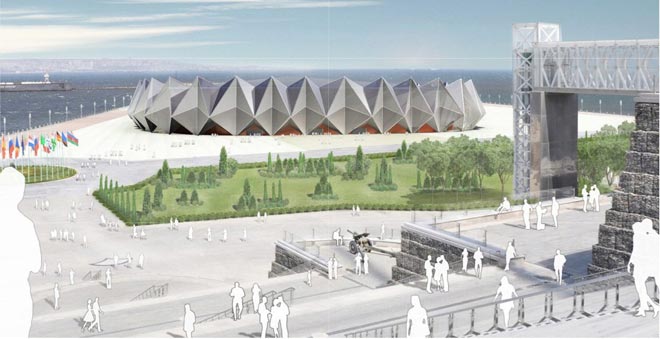 "Eurovision 2012" müsabiqəsinin "Baku Crystal Hall" sarayında keçirilməsi təsdiqləndi (FOTO)