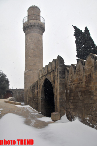 Bakının qar mənzərəsi (FOTOSESSİYA)