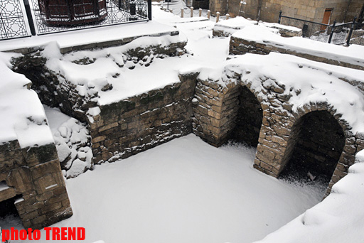 Bakının qar mənzərəsi (FOTOSESSİYA)