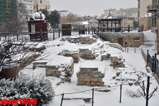 Bakının qar mənzərəsi (FOTOSESSİYA)