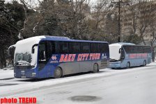 Bakının qar mənzərəsi (FOTOSESSİYA)