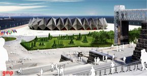 Bakıda "Eurovision 2012"-nin keçiriləcəyi arena may ayına qədər tam hazır olacaq (FOTO)
