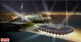 Bakıda "Eurovision 2012"-nin keçiriləcəyi arena may ayına qədər tam hazır olacaq (FOTO)