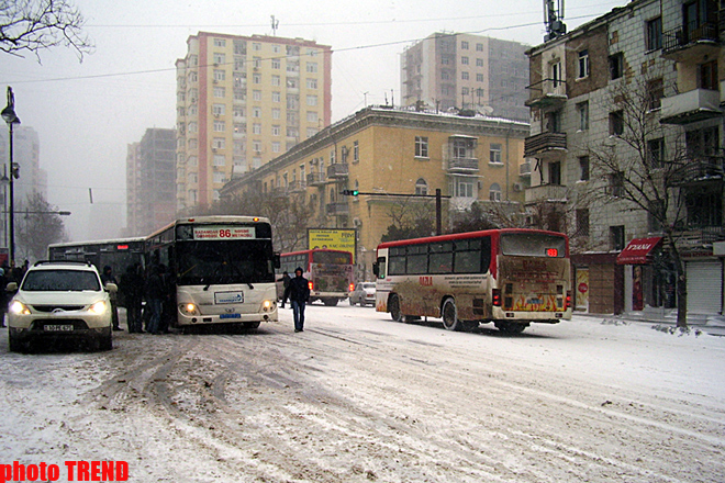 Bu gün Bakıda avtobuslar saat 22:00-dək işləyəcək