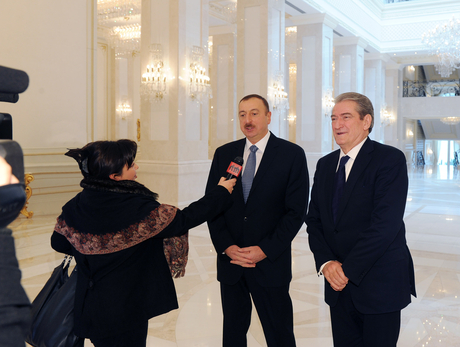 Prezident İlham Əliyev: Azərbaycan ilə Albaniya arasında çox yaxşı münasibətlər və möhkəm əlaqələr var (ƏLAVƏ OLUNUB) (FOTO)