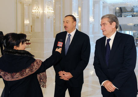 Prezident İlham Əliyev: Azərbaycan ilə Albaniya arasında çox yaxşı münasibətlər və möhkəm əlaqələr var (ƏLAVƏ OLUNUB) (FOTO)