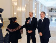 Prezident İlham Əliyev: Azərbaycan ilə Albaniya arasında çox yaxşı münasibətlər və möhkəm əlaqələr var (ƏLAVƏ OLUNUB) (FOTO)