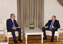 İlham Əliyev Özbəkistanın ölkəmizdəki səfirini diplomatik fəaliyyətinin başa çatması ilə əlaqədar qəbul edib