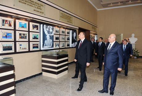 İlham Əliyev Qusarda Heydər Əliyev Mərkəzinin açılışında iştirak edib (FOTO)
