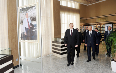 İlham Əliyev Qusarda Heydər Əliyev Mərkəzinin açılışında iştirak edib (FOTO)