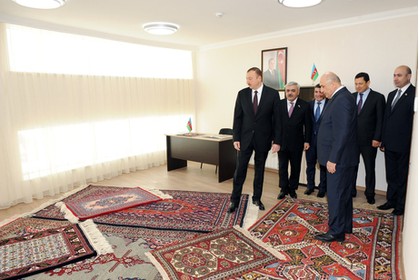 İlham Əliyev Qusarda Heydər Əliyev Mərkəzinin açılışında iştirak edib (FOTO)