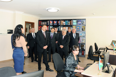 İlham Əliyev Qusarda Heydər Əliyev Mərkəzinin açılışında iştirak edib (FOTO)