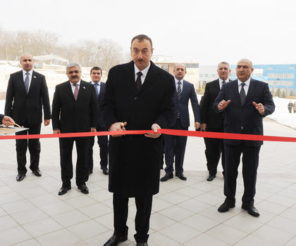 İlham Əliyev Qusarda Heydər Əliyev Mərkəzinin açılışında iştirak edib (FOTO)