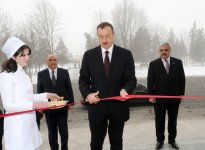 İlham Əliyev Qusar Rayon Mərkəzi Xəstəxanasının açılışında iştirak edib (FOTO)