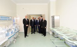 İlham Əliyev Qusar Rayon Mərkəzi Xəstəxanasının açılışında iştirak edib (FOTO)
