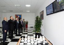 İlham Əliyev Qusarda Şahmat Mərkəzinin açılışında iştirak edib (FOTO)