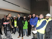Azərbaycan Prezidenti və xanımı "Şahdağ" Qış-Yay Turizm Kompleksinin tikintisinin birinci mərhələsi üzrə tamamlama işləri ilə tanış olublar (FOTO)