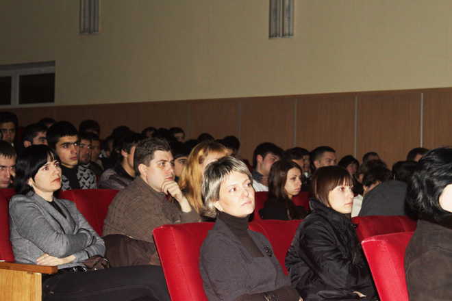 Trend BİA-nın Xocalı soyqırımına dair çəkdiyi filmin Ukraynanın Nikolayev şəhərində təqdimatı olub (FOTO) (VİDEO)