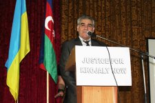 Trend BİA-nın Xocalı soyqırımına dair çəkdiyi filmin Ukraynanın Nikolayev şəhərində təqdimatı olub (FOTO) (VİDEO)