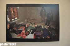 Bakıda fransalı fotoqrafın Xocalı faciəsinə həsr edilmiş unikal işləri təqdim olunub (FOTO)