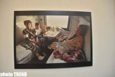 Bakıda fransalı fotoqrafın Xocalı faciəsinə həsr edilmiş unikal işləri təqdim olunub (FOTO)