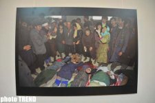 Bakıda fransalı fotoqrafın Xocalı faciəsinə həsr edilmiş unikal işləri təqdim olunub (FOTO)