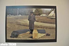 Bakıda fransalı fotoqrafın Xocalı faciəsinə həsr edilmiş unikal işləri təqdim olunub (FOTO)