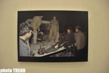 Bakıda fransalı fotoqrafın Xocalı faciəsinə həsr edilmiş unikal işləri təqdim olunub (FOTO)