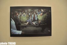 Bakıda fransalı fotoqrafın Xocalı faciəsinə həsr edilmiş unikal işləri təqdim olunub (FOTO)