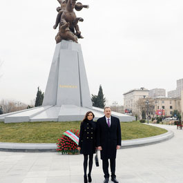 Prezident İlham Əliyev: Azərbaycan dövləti güclü milli təməl üzərində qurulub (FOTO)