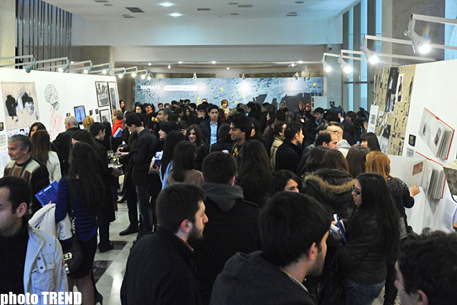 Yüzlərlə insan "012 Baku Public Art Festival" festivalının qonağı olub (FOTO)