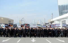 Azərbaycan Prezidenti və xanımı Xocalı faciəsi qurbanlarının abidəsini ziyarət edib (ƏLAVƏ OLUNUB) (FOTO)