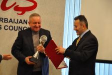 Ümummilli lider Heydər Əliyevin həyat və fəaliyyətindən bəhs edən sənədli film mükafatlandırılıb (FOTO)