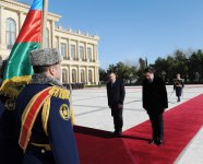 Bakıda Gürcüstan Prezidenti Mixail Saakaşvilinin rəsmi qarşılanma mərasimi olub (FOTO)