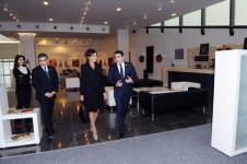 Azərbaycanın birinci xanımı “Eurovision” mahnı müsabiqəsinin tarixini əks etdirən sərgi ilə tanış olmuşdur (FOTO)