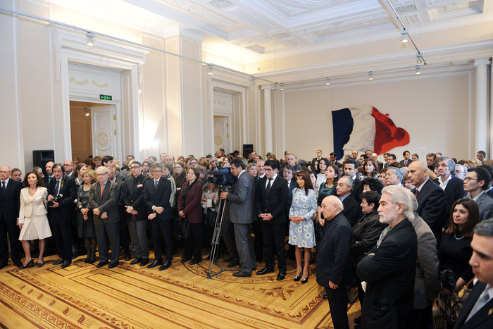 Mehriban xanım Əliyeva: Azərbaycan digər sahələrdə olduğu kimi, mədəniyyət sahəsində də Fransa dövləti ilə əlaqələrini möhkəmləndirir (FOTO)