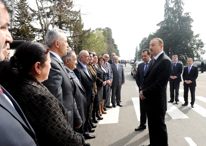 Prezident İlham Əliyev Astarada avtomobil yolunun açılışında iştirak edib (ƏLAVƏ OLUNUB) (FOTO)