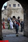 Bakıda ilaxır çərşənbə ilə bağlı məşəlin Gənclər meydanına gətirilməsinə başlanılıb (FOTO)