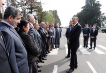 Prezident İlham Əliyev Astarada avtomobil yolunun açılışında iştirak edib (ƏLAVƏ OLUNUB) (FOTO)