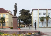 Azərbaycan Prezidenti İlham Əliyevin Astara rayonuna səfəri başlayıb (FOTO)