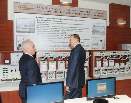 Prezident İlham Əliyev "Bakıelektrikşəbəkə" ASC-nin yarımstansiyalarının açılış mərasimində iştirak edib (FOTO)