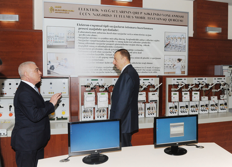Prezident İlham Əliyev "Bakıelektrikşəbəkə" ASC-nin yarımstansiyalarının açılış mərasimində iştirak edib (FOTO)